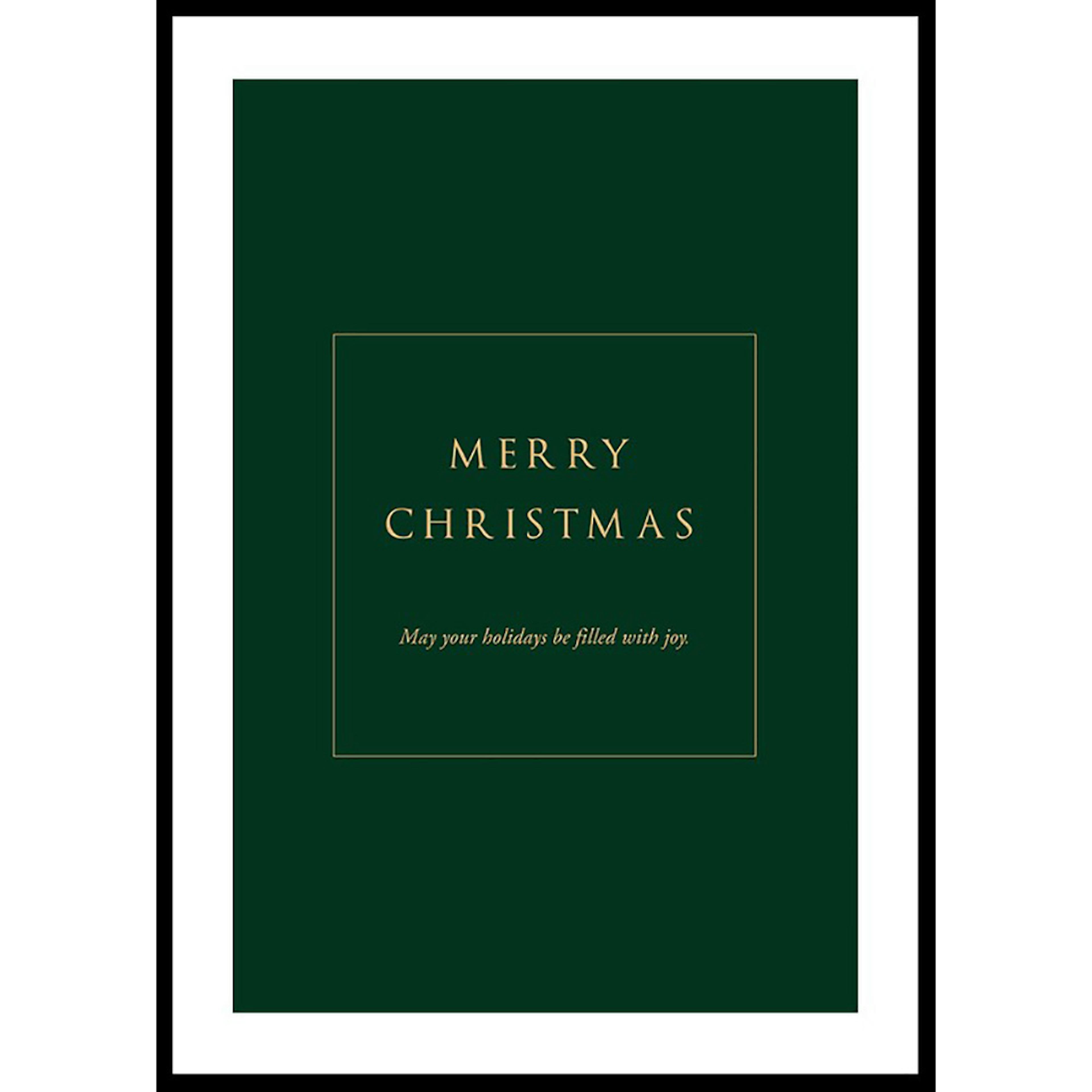 Poster Gallerix Merry Christmas Joy