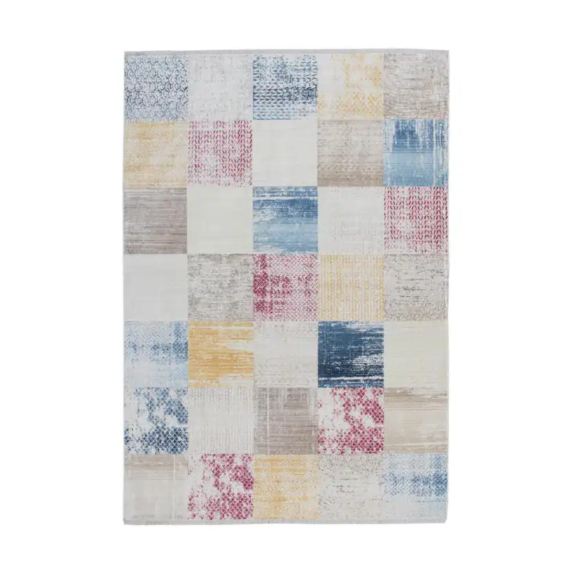 Flatvävd matta D-sign Blooms Fai Flerfärgad