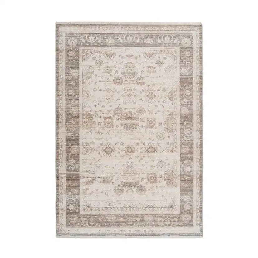 Flatvävd matta D-sign Gandeer Lat Beige