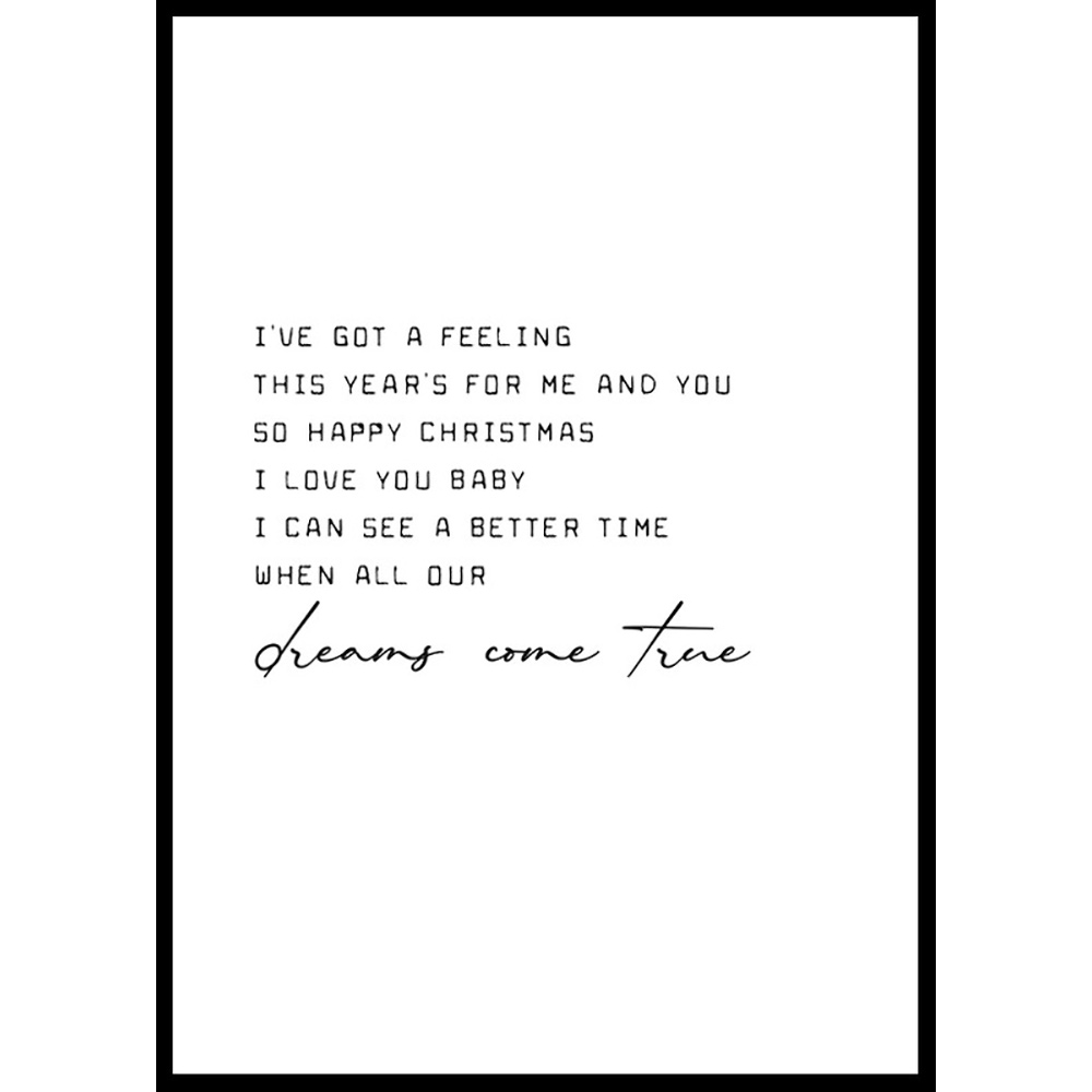 Poster Gallerix Dreams Come True