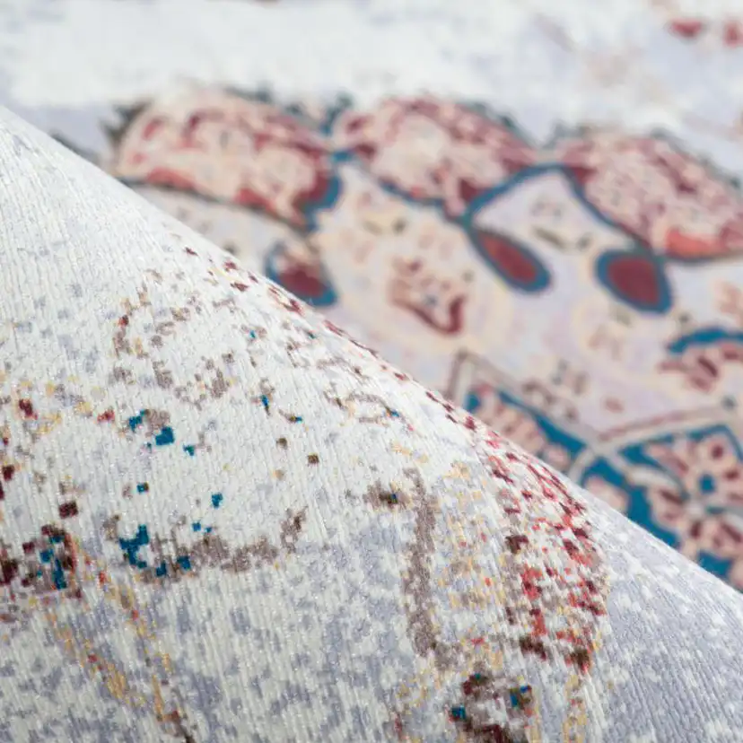 Flatvävd matta D-sign Wentgrave Riemat Flerfärgad/Brun