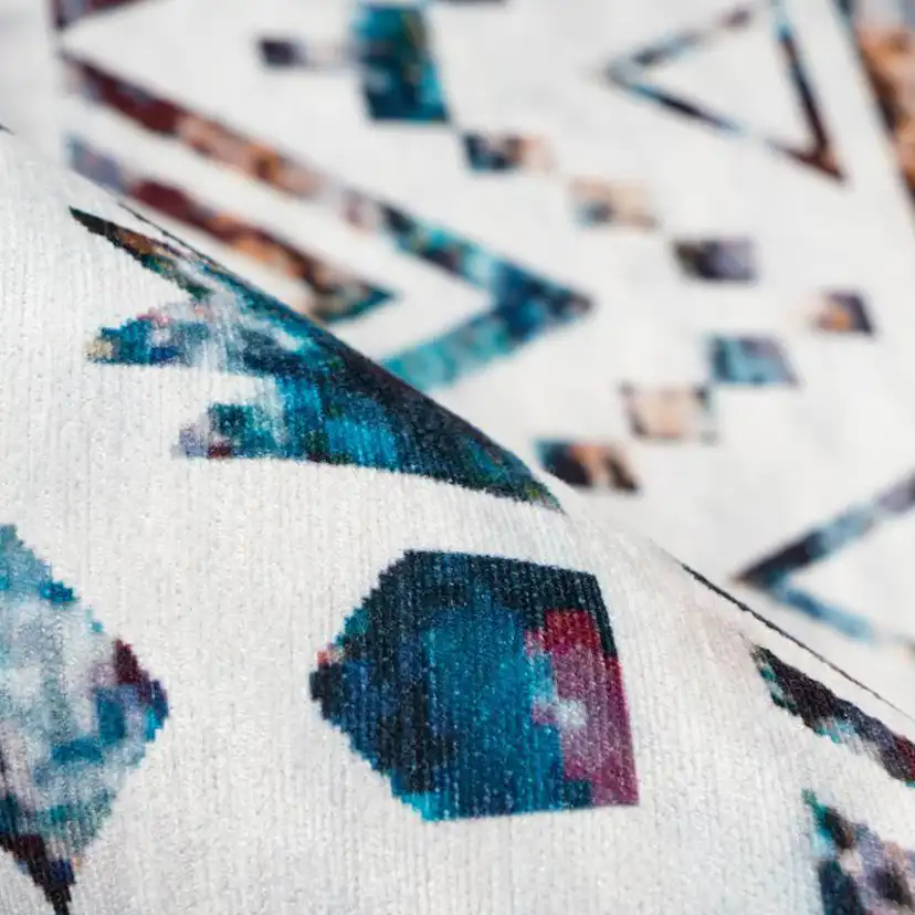 Flatvävd matta D-sign Wentgrave Mont Flerfärgad