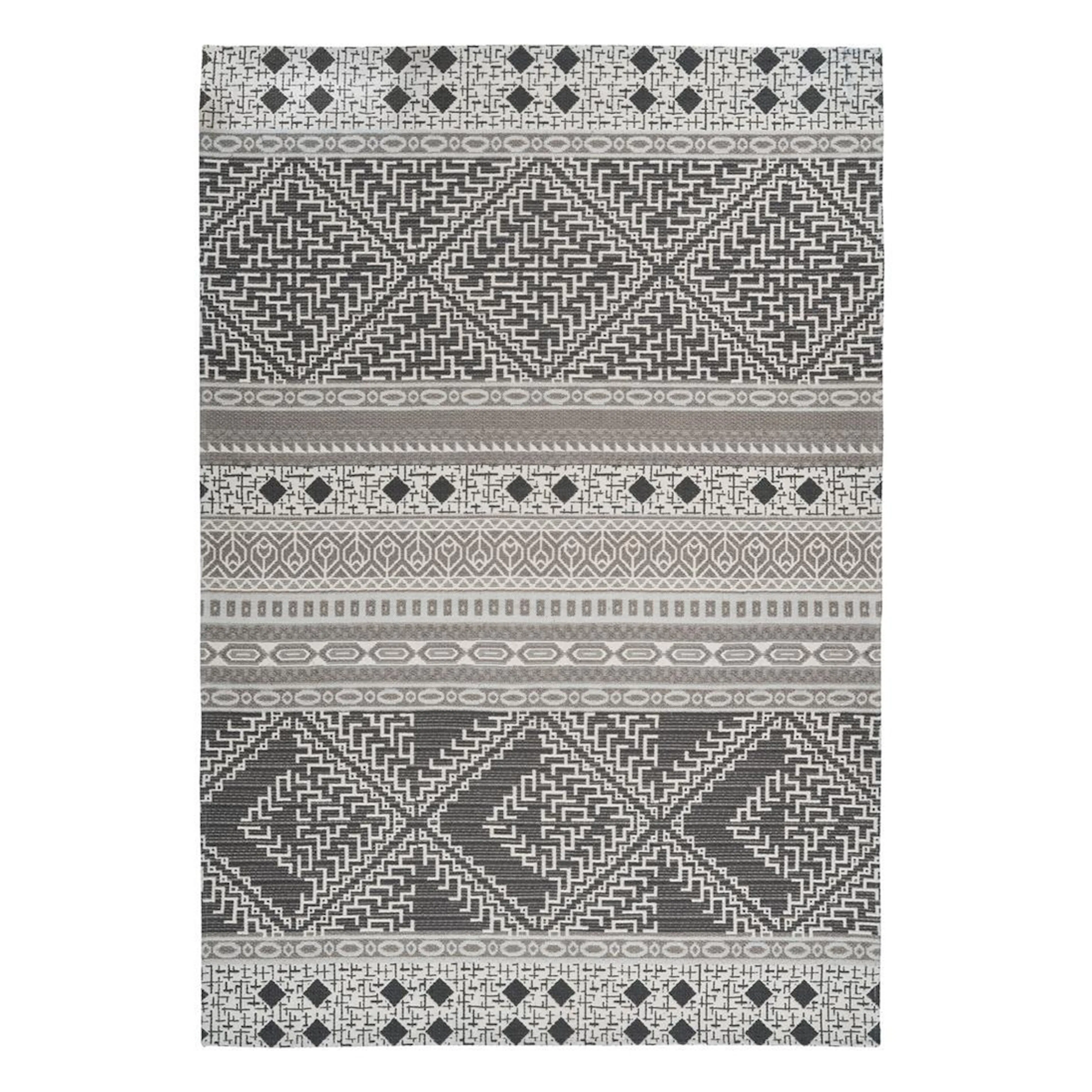 Utomhusmatta D-sign Clausri Lyd Taupe/Creme