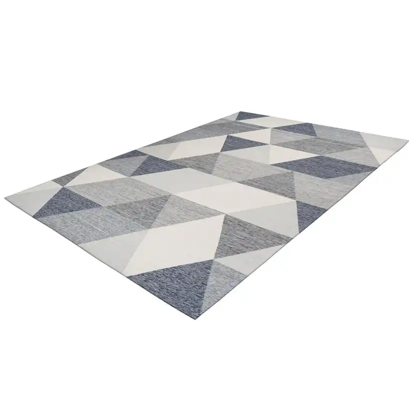 Utomhusmatta D-sign Siorgham Gle Grå/Creme