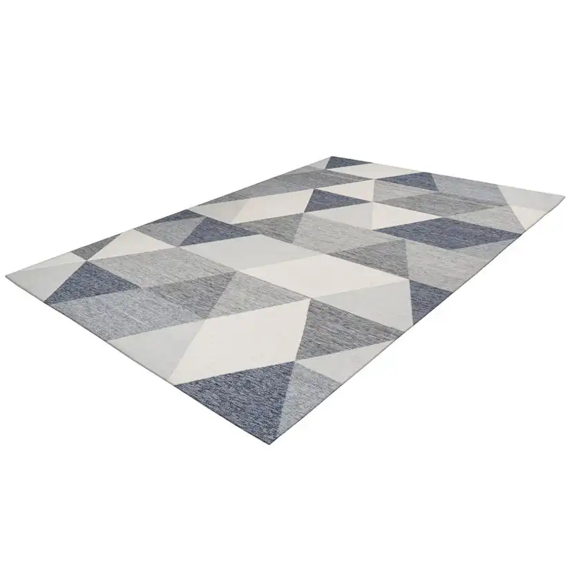 Utomhusmatta D-sign Clausri Lyo Grå/Creme