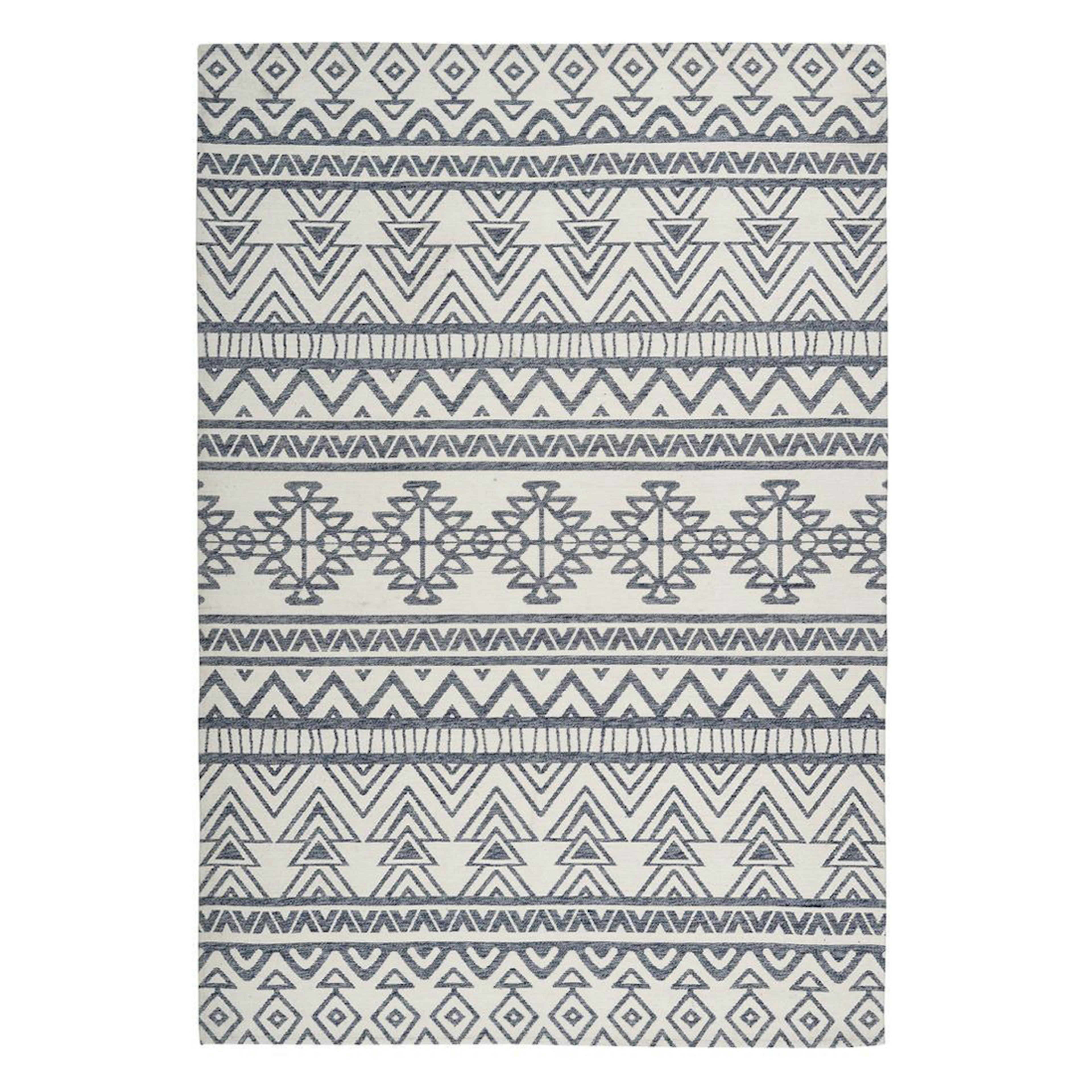 Utomhusmatta D-sign Clausri Lyt Antracit/Elfenben