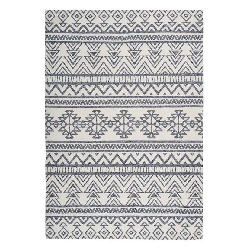 Utomhusmatta D-sign Clausri Lyt Antracit/Elfenben