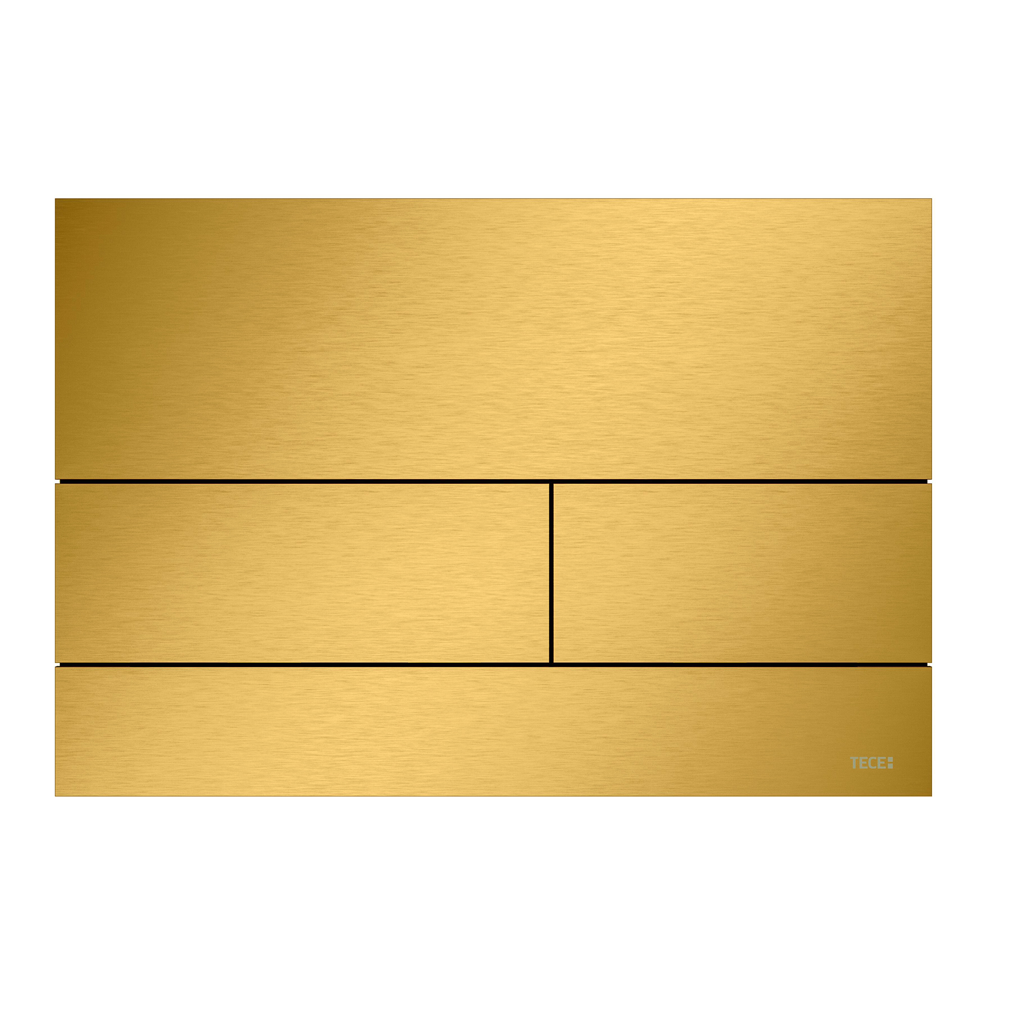 Spolknapp TECE Square PVD-Belagd Extra Platt Design