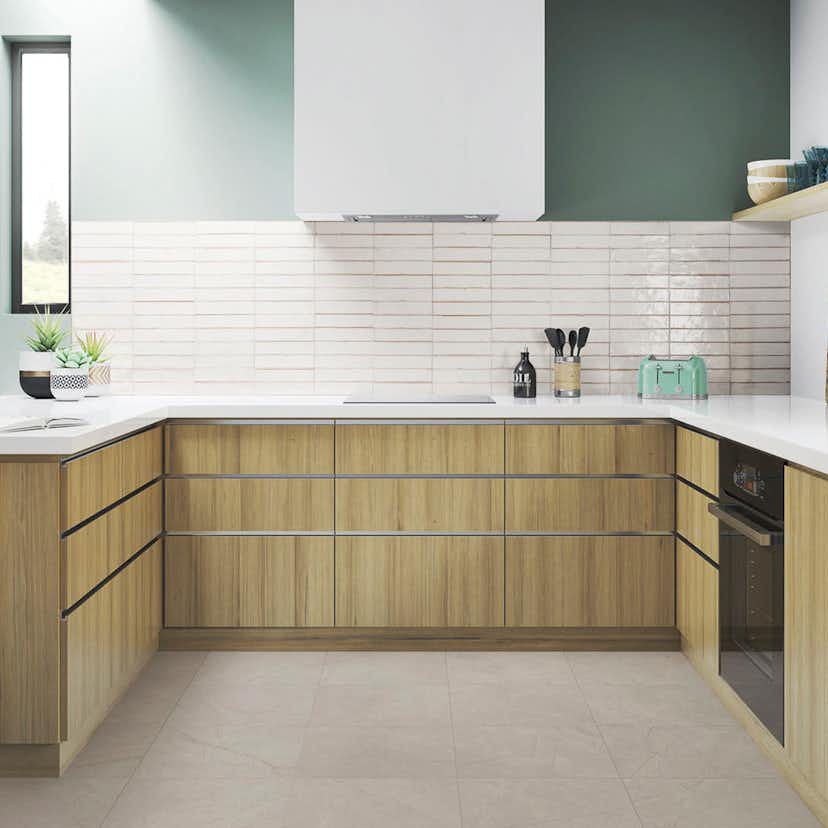 Kakel Arredo Raku Warm White 6x27 cm