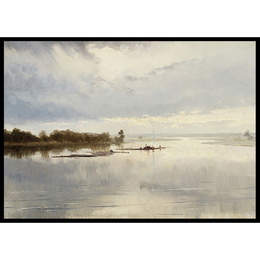 Poster Gallerix River Landscape By Ferdynand Ruszczyc