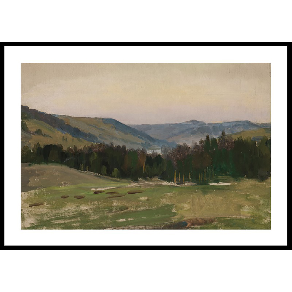 Poster Gallerix Highland Landscape By Leon Wyczółkowski