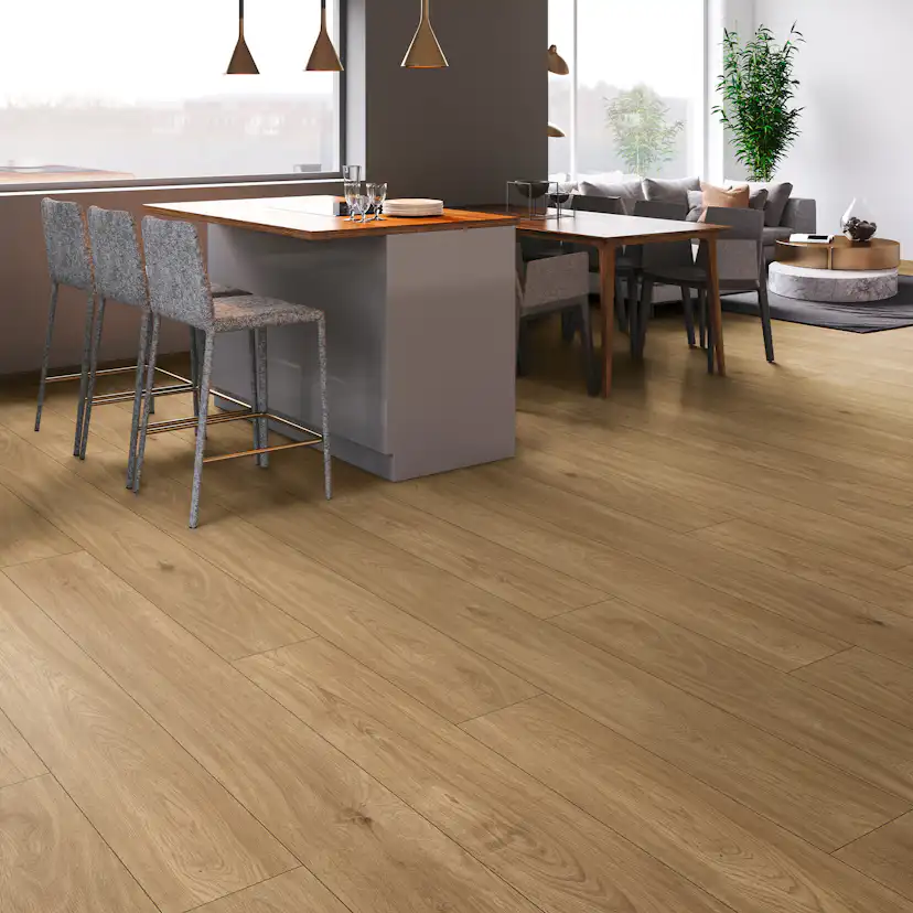 Laminatgolv Nordic Floor Plank Longboard Ek Natur 1-Stav