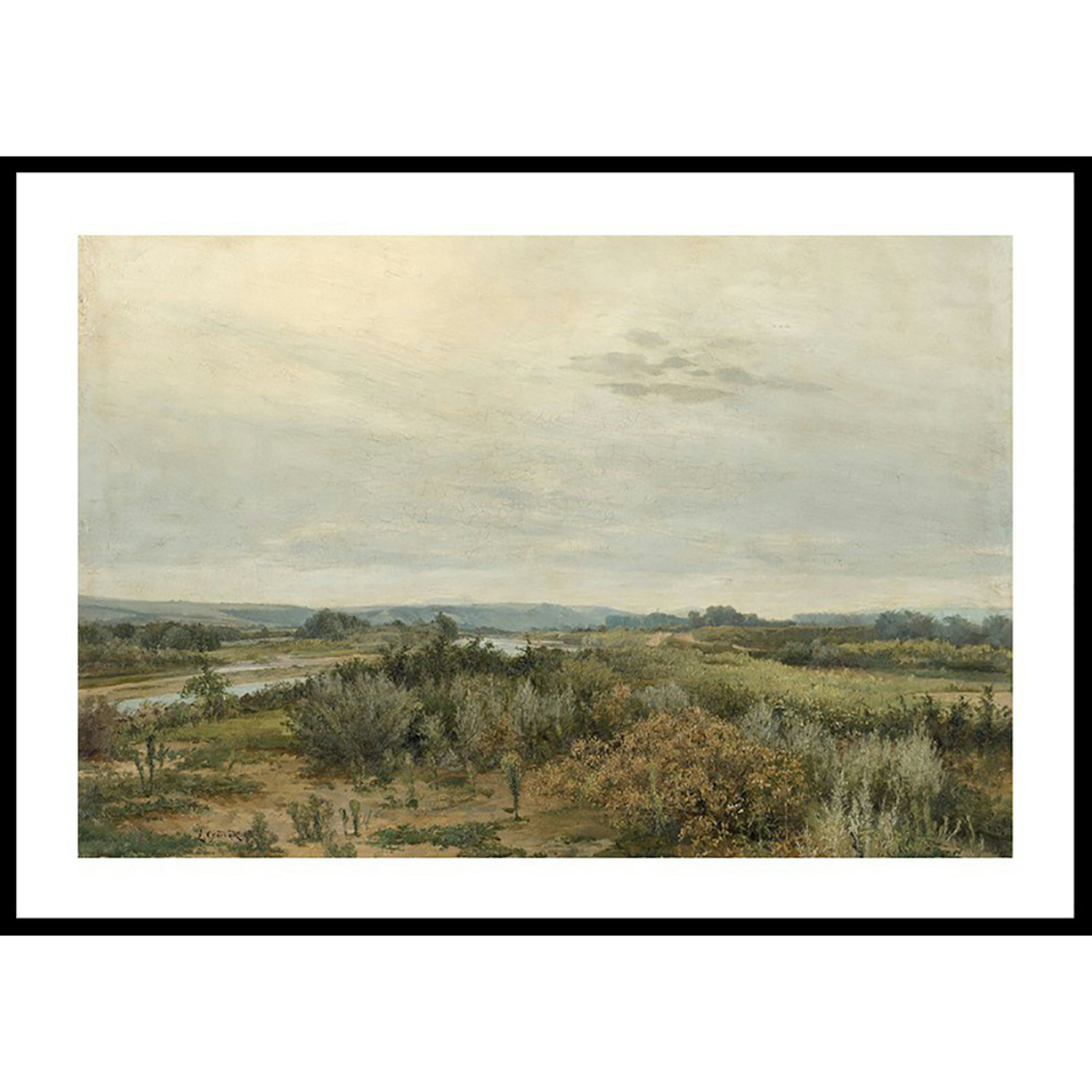 Poster Gallerix East Slovak Landscape By Ľudovít Čordák