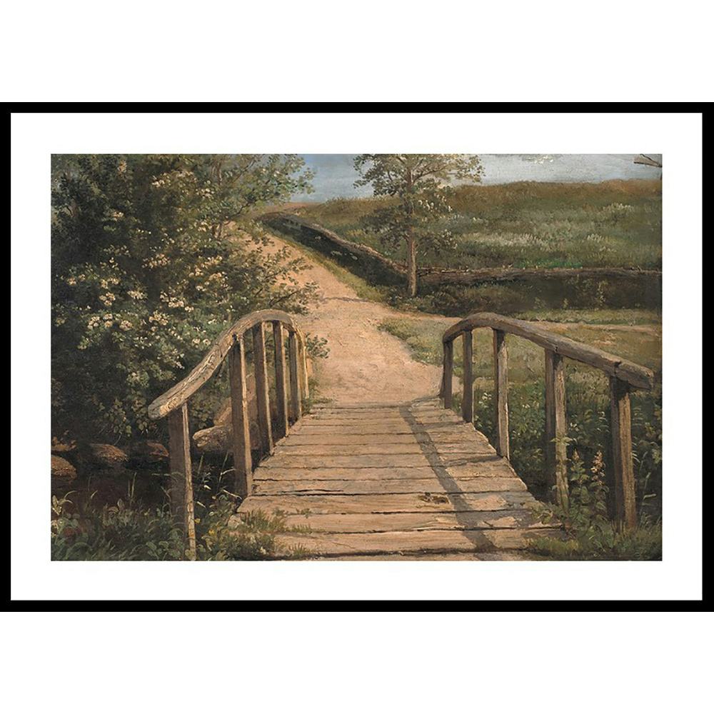 Poster Gallerix Broen Over Kirkegårdsåen I Assens By Dankvart Dreyer
