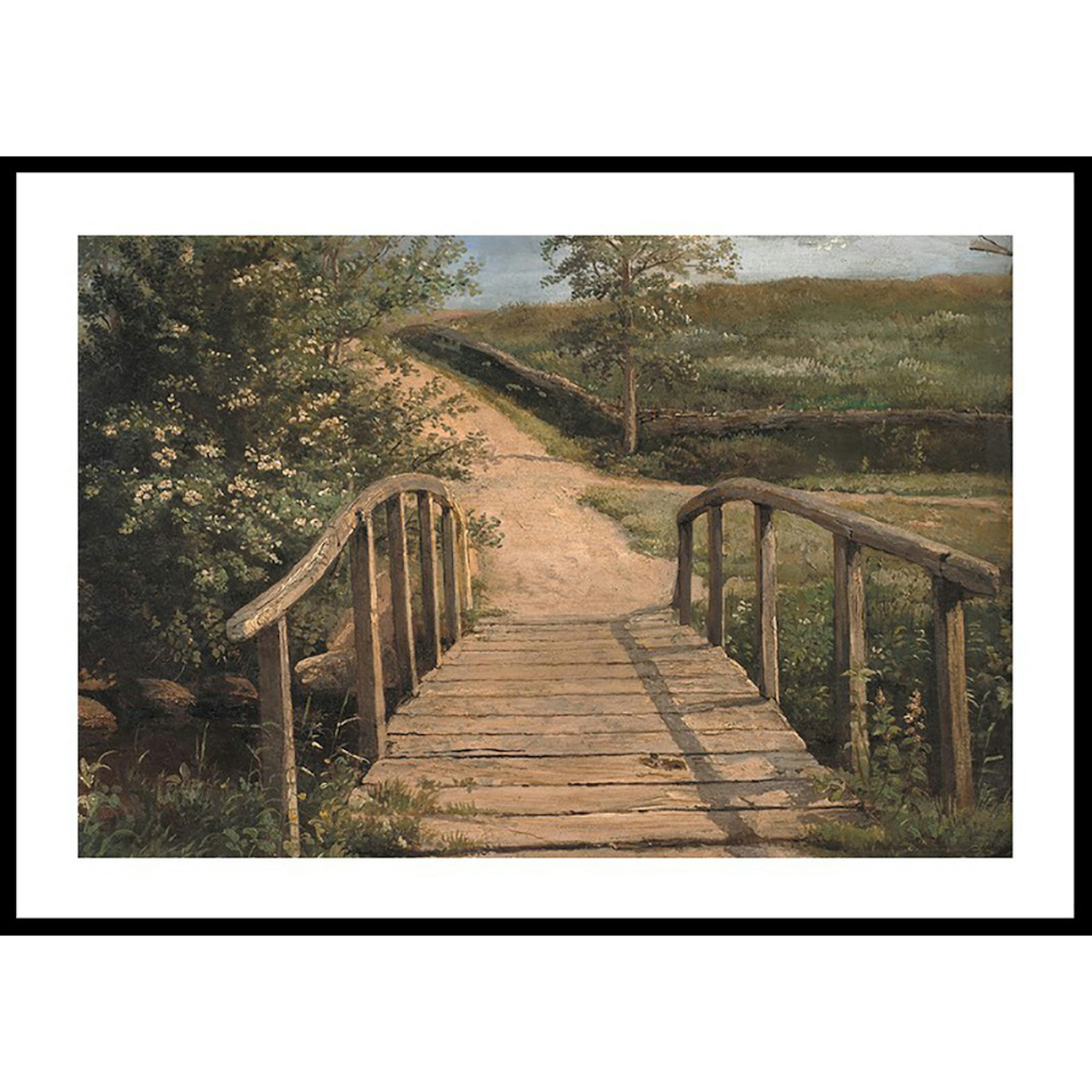 Poster Gallerix Broen Over Kirkegårdsåen I Assens By Dankvart Dreyer