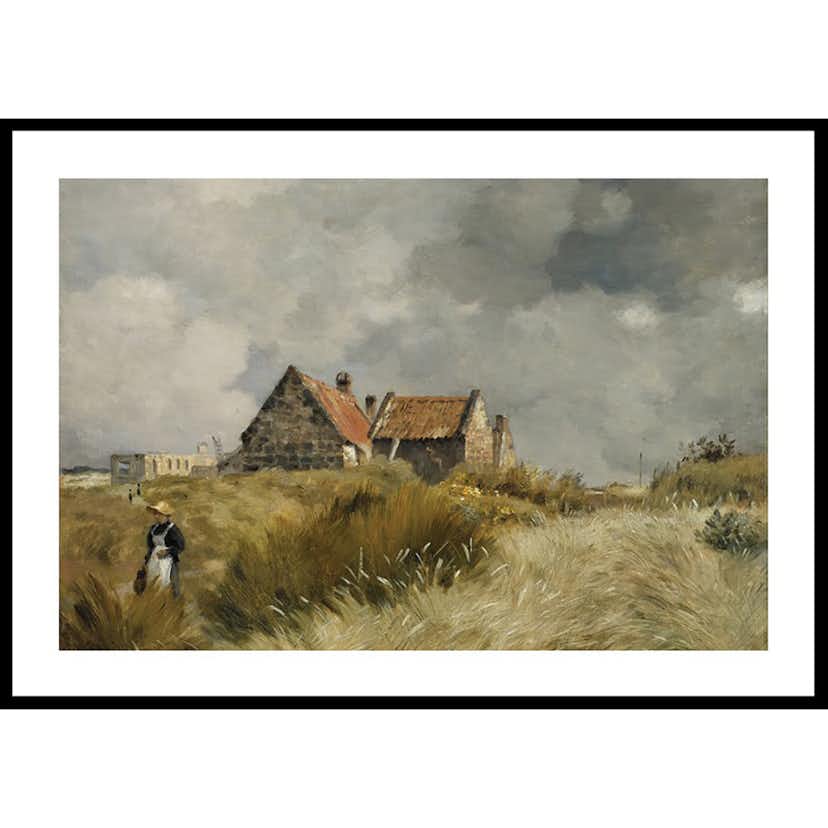 Poster Gallerix Cottage In The Dunes By Jean-Charles Cazin