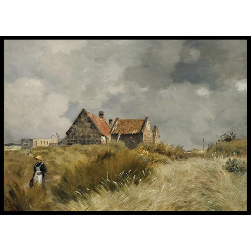 Poster Gallerix Cottage In The Dunes By Jean-Charles Cazin