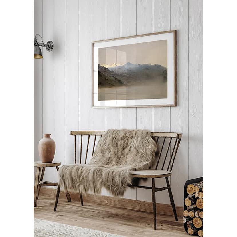 Poster Gallerix Das Gasteinertal Im Nebel By Anton Romako