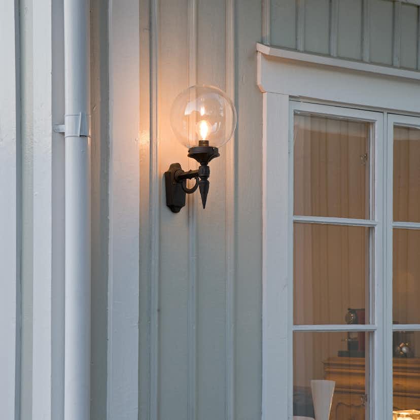 Vägglykta Gnosjö Konstsmide Orion E27