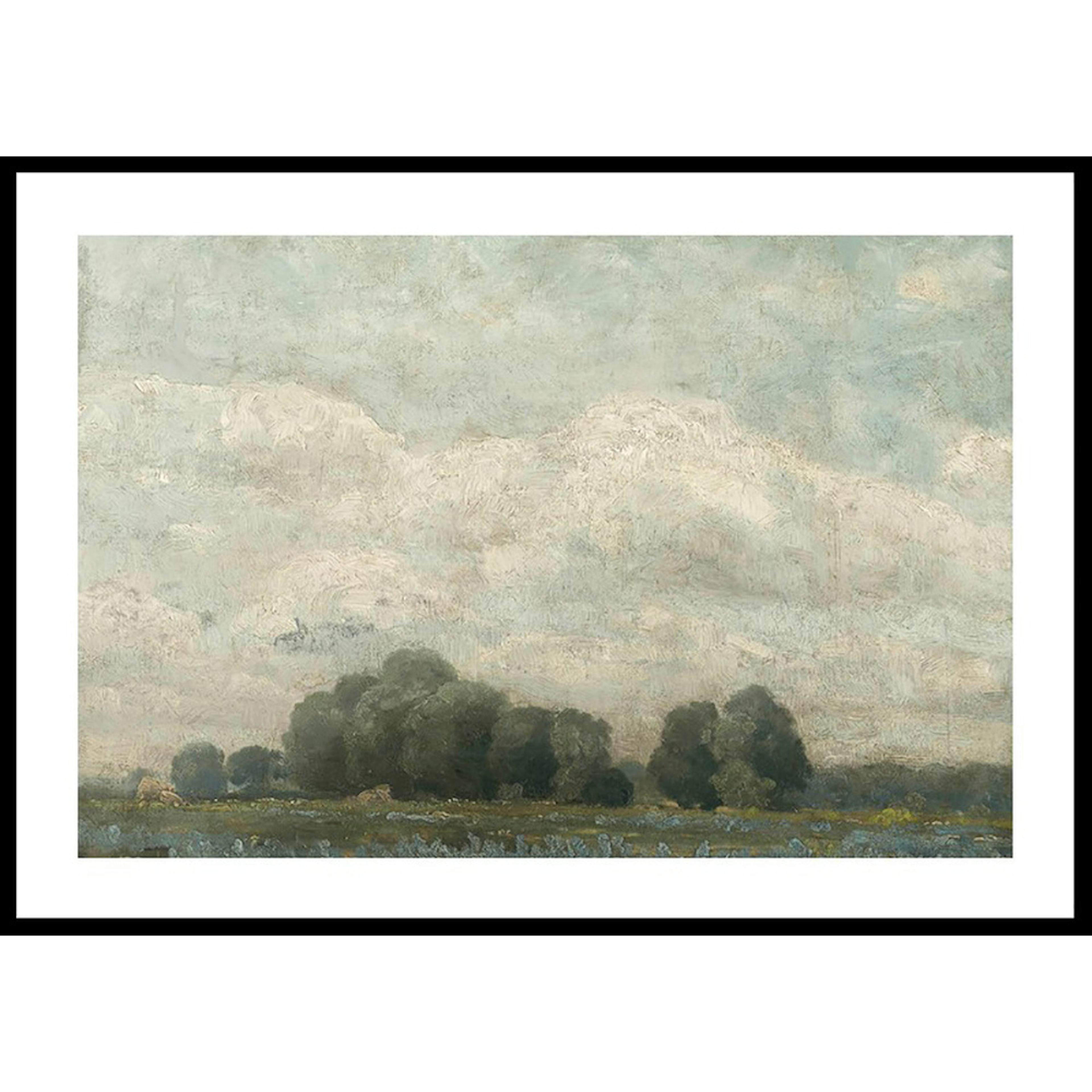 Poster Gallerix Lúka S košatými Stromami By Ľudovít Čordák