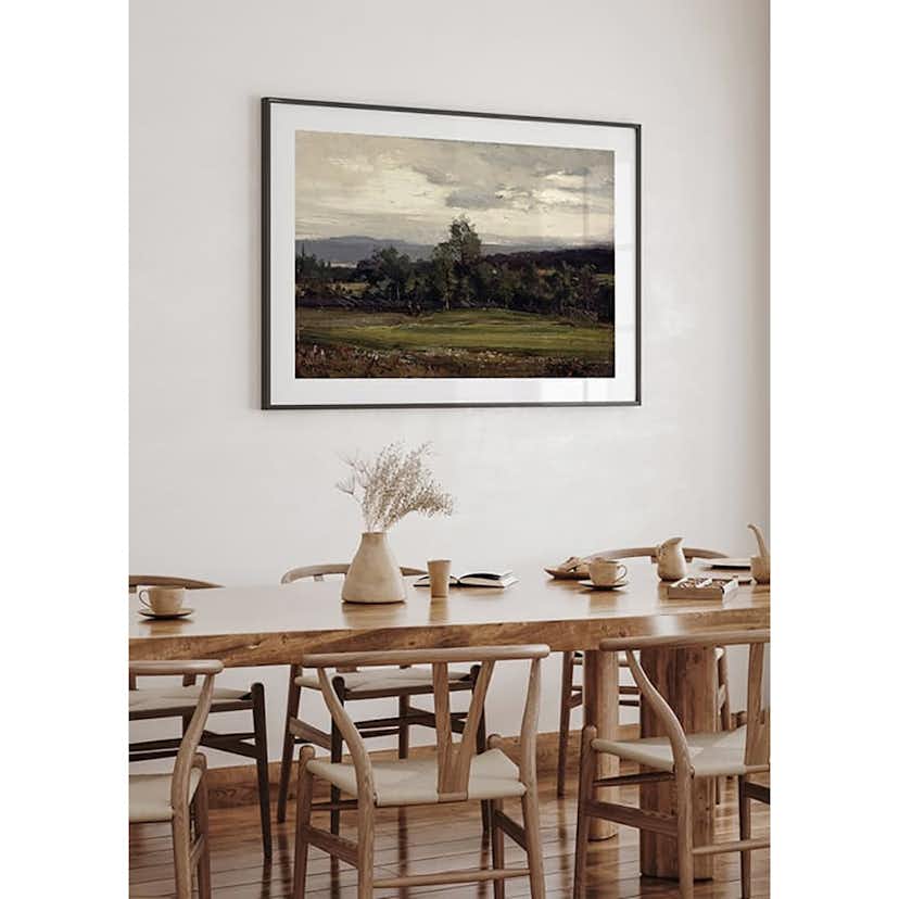 Poster Gallerix Fields At Hedmark In Summer By Gerhard Munthe