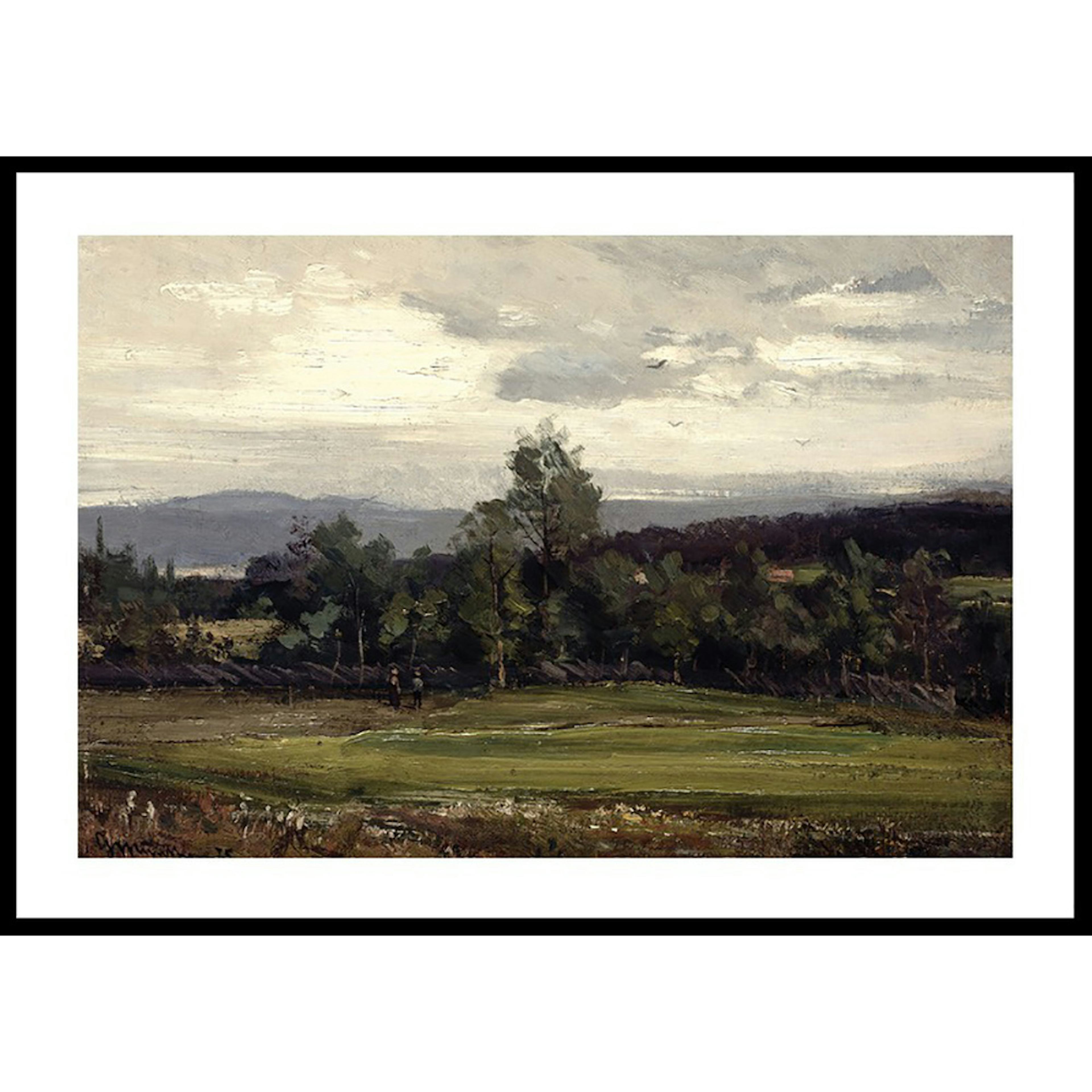 Poster Gallerix Fields At Hedmark In Summer By Gerhard Munthe