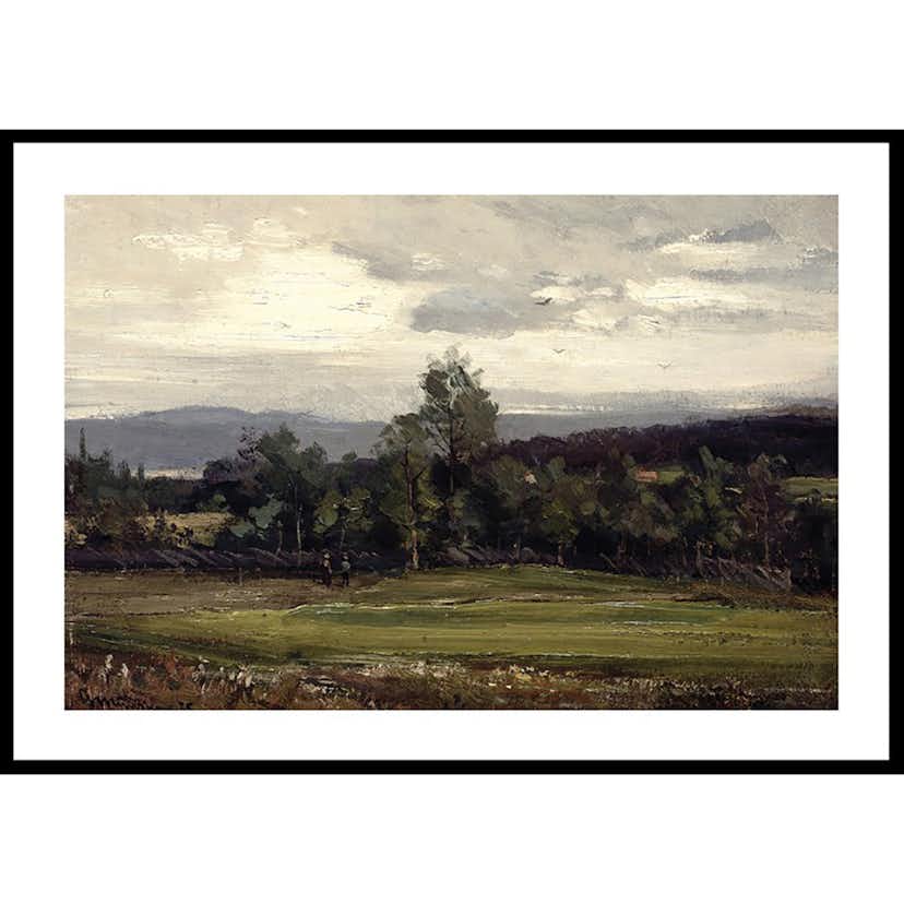 Poster Gallerix Fields At Hedmark In Summer By Gerhard Munthe
