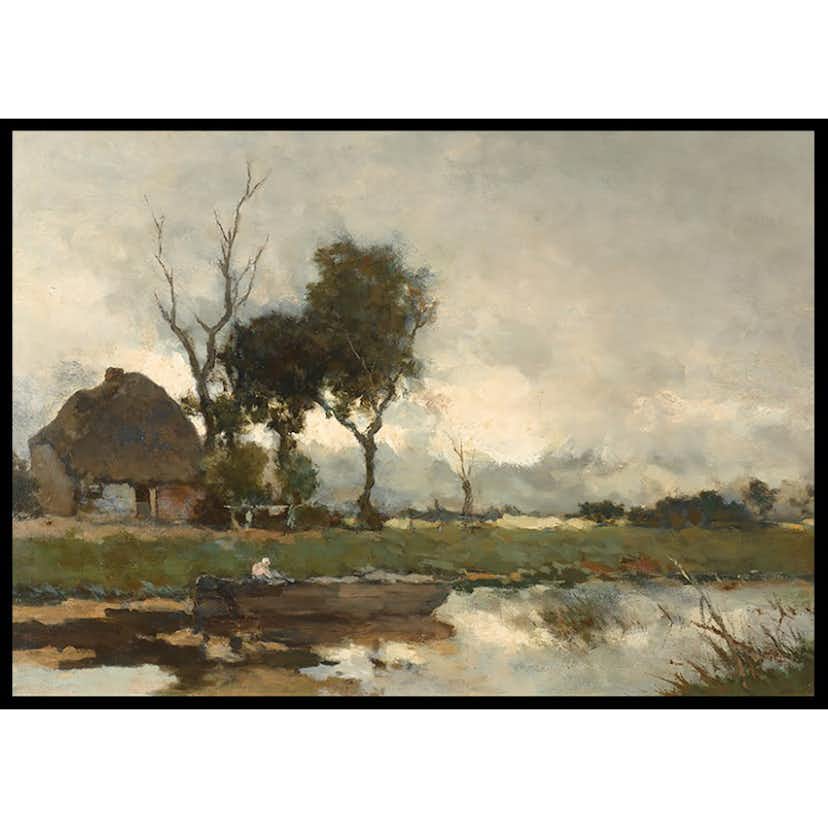 Poster Gallerix Herfstlandschap By Jan Hendrik Weissenbruch