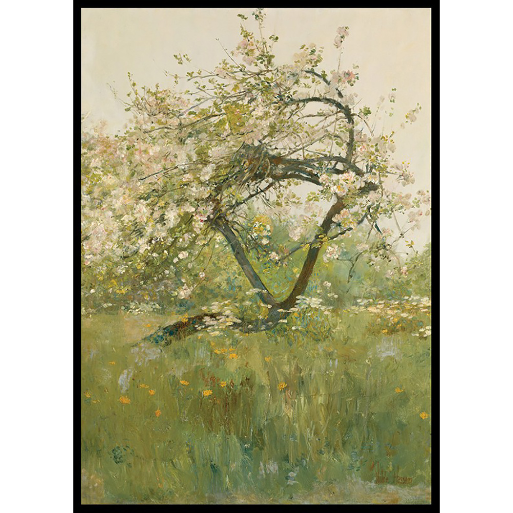 Poster Gallerix Peach Blossoms Villiers-le-Bel By Childe Hassam