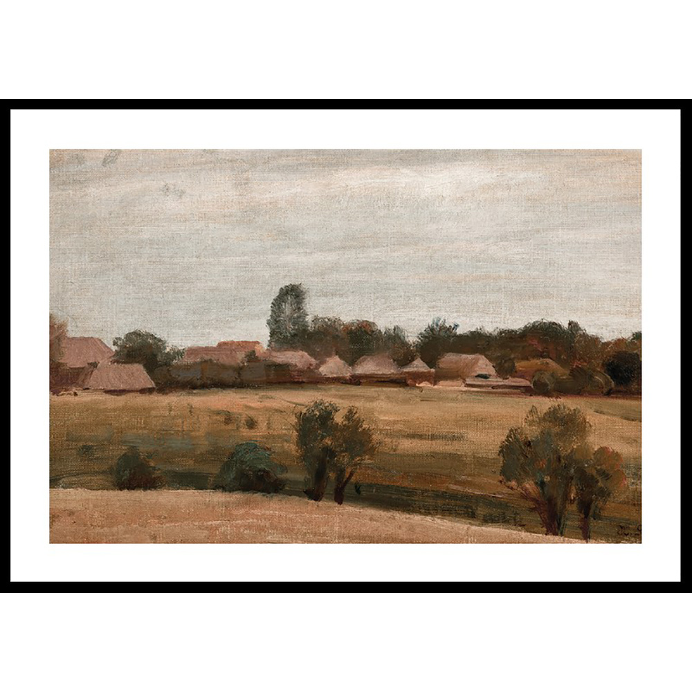 Poster Gallerix Village Near Krakow By Henryk Grabiński