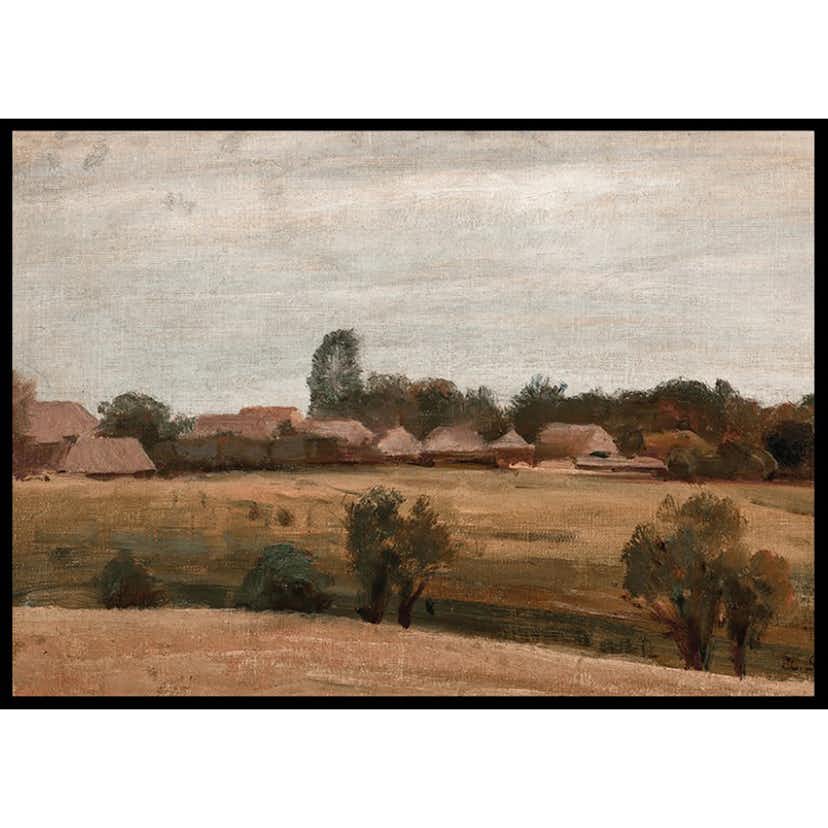 Poster Gallerix Village Near Krakow By Henryk Grabiński