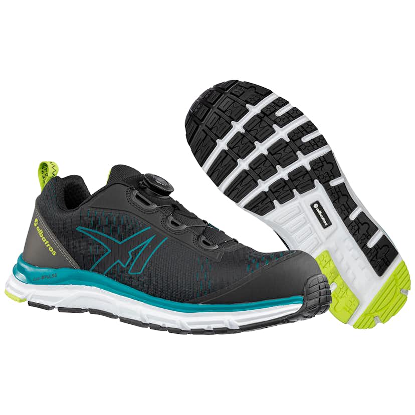 Skyddssko Albatros 647502 Svart/Blå