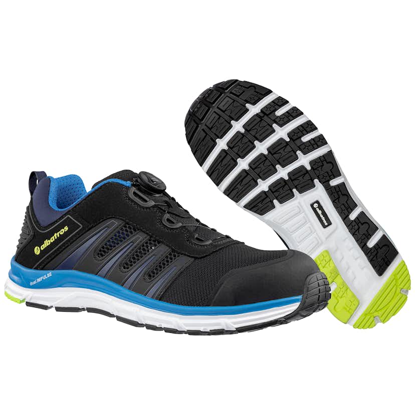 Skyddssko Albatros 647528 Svart/Blå
