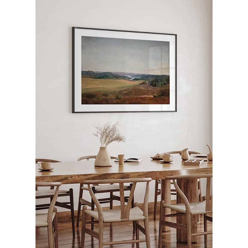 Poster Gallerix Landscape Near Silkeborg Jutland By Dankvart Dreyer