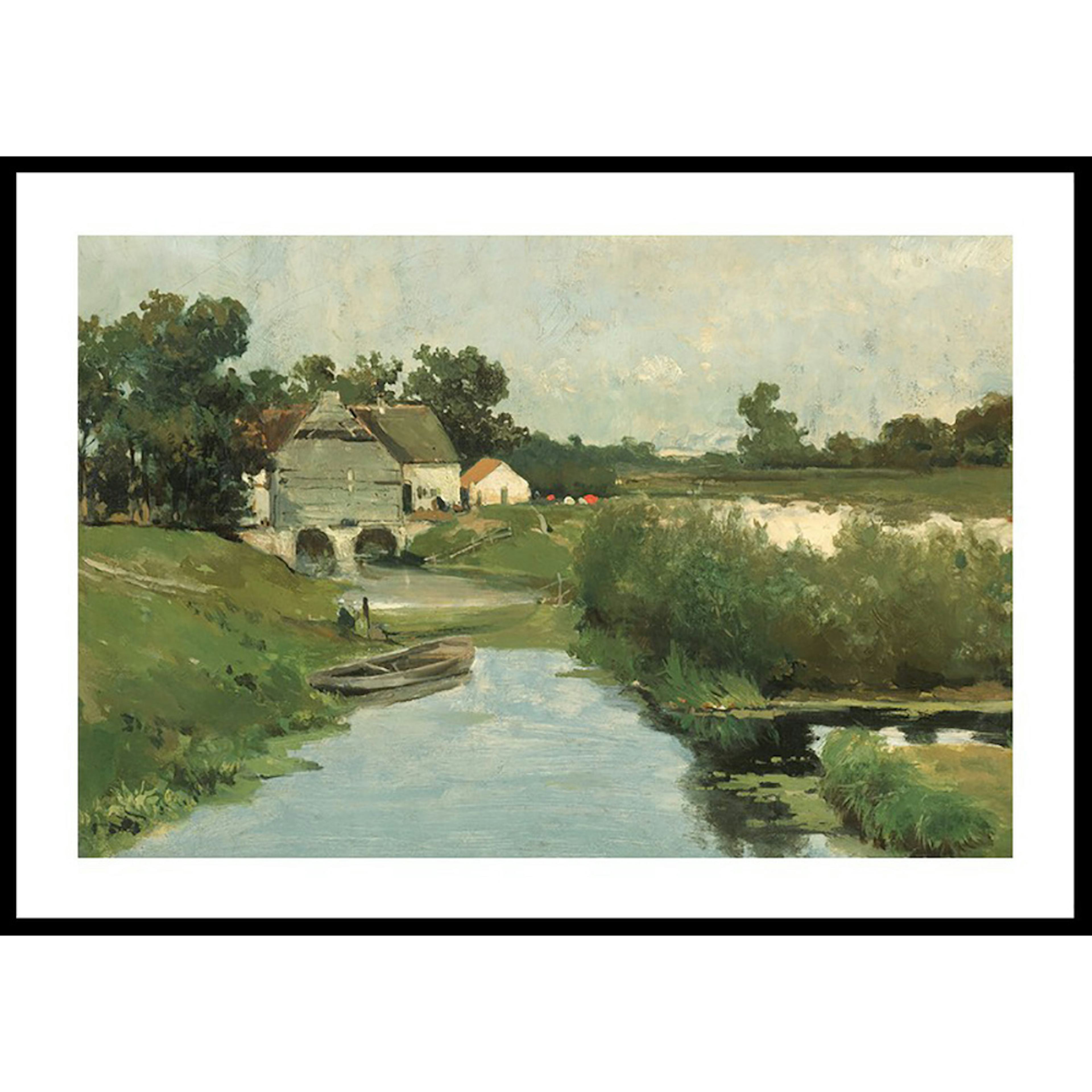 Poster Gallerix Zomerdag By Jan Hendrik Weissenbruch