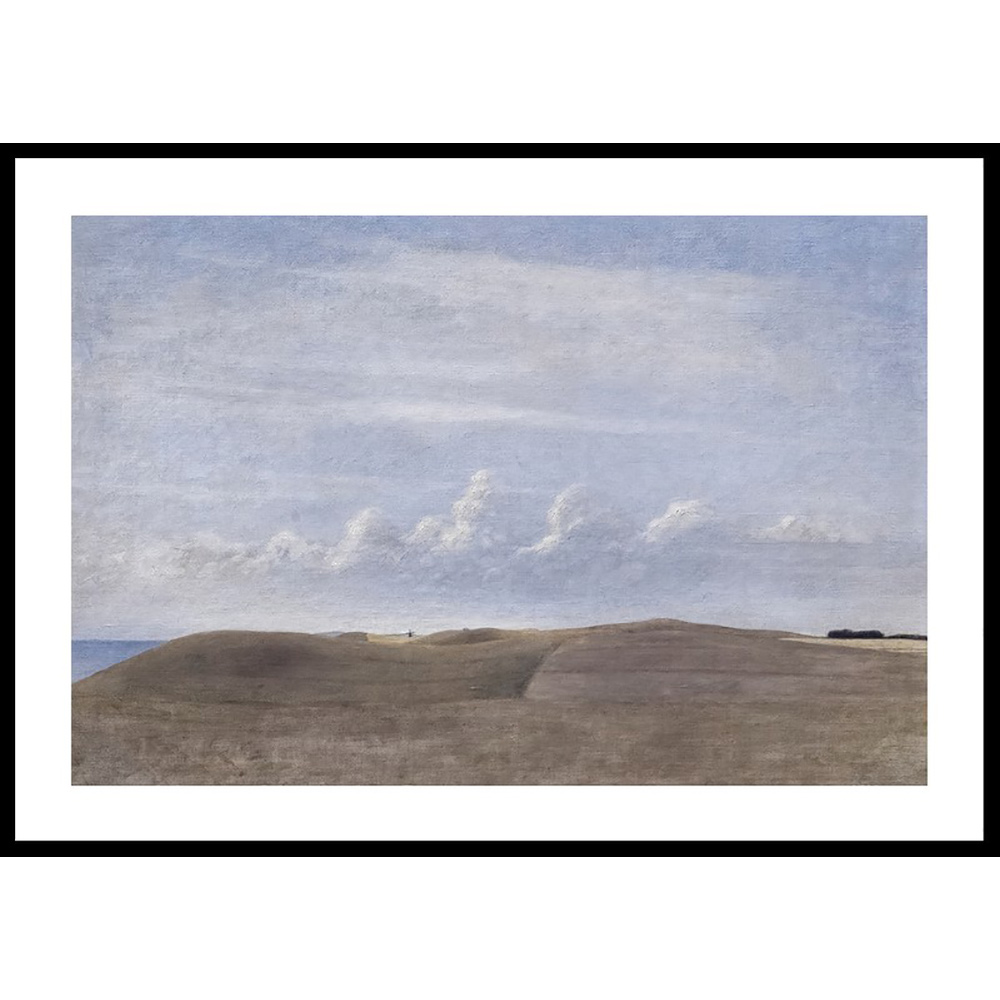 Poster Gallerix Landscape By Vilhelm Hammershøi