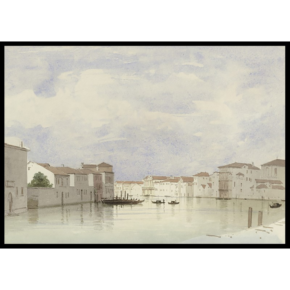 Poster Gallerix Kanal In Venedig By Carl Theodor Reiffenstein