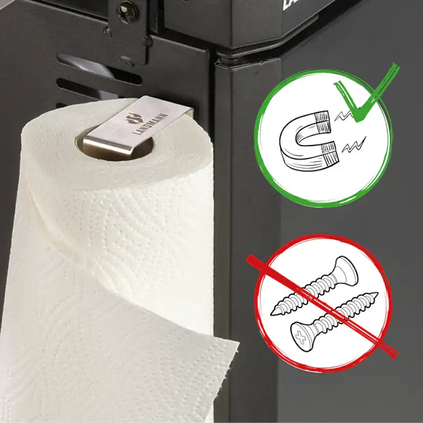 Pappershållare Landmann Magnetisk