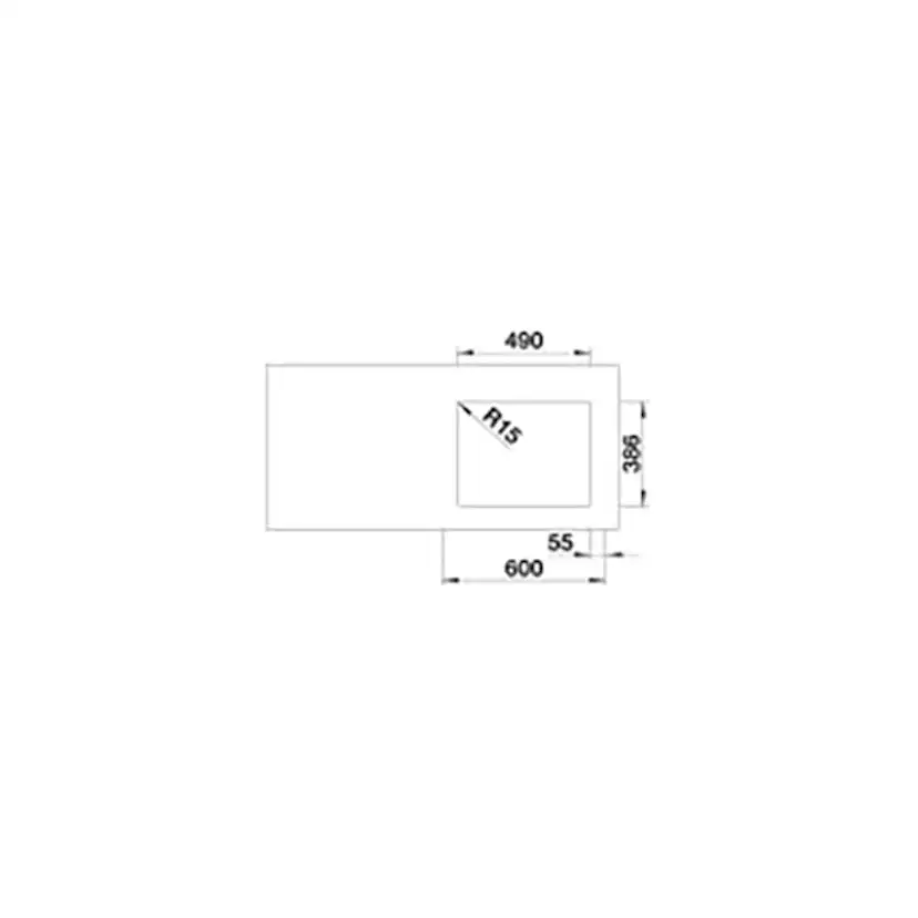 Diskho Blanco Etagon 500-U Keramik Infino