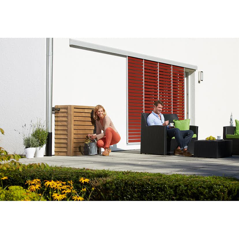 Regnvattentunna Garantia Woody 350 L Ljusbjurn