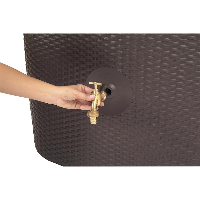 Regnvattentunna Garantia Sundra 300 L Mocca