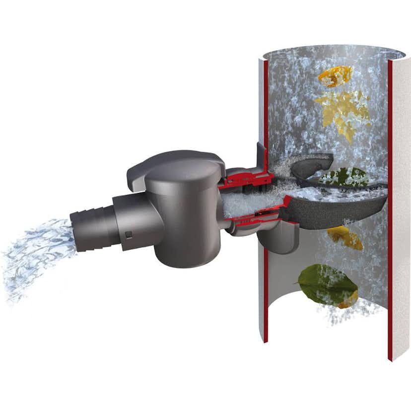 Tappventil Garantia Speedy till Regnvattentunnor 70 - 100 mm
