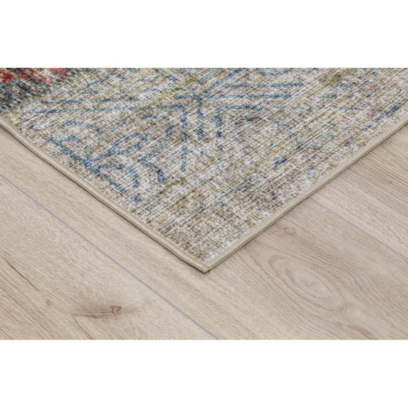 Wiltonmatta KM Carpets Amber Patch Färgglad Polyester