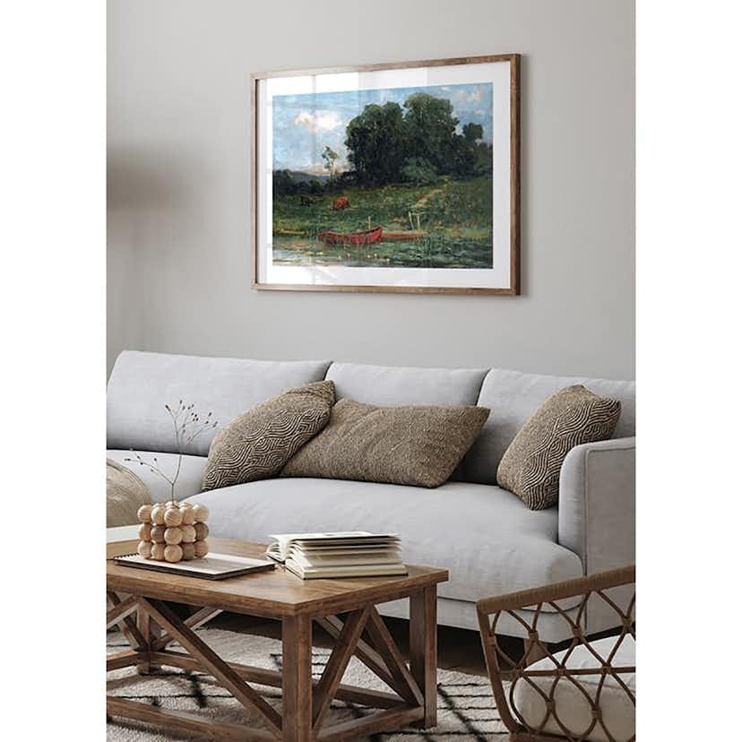 Poster Gallerix The Farm Landing By Edward Mitchell Bannister