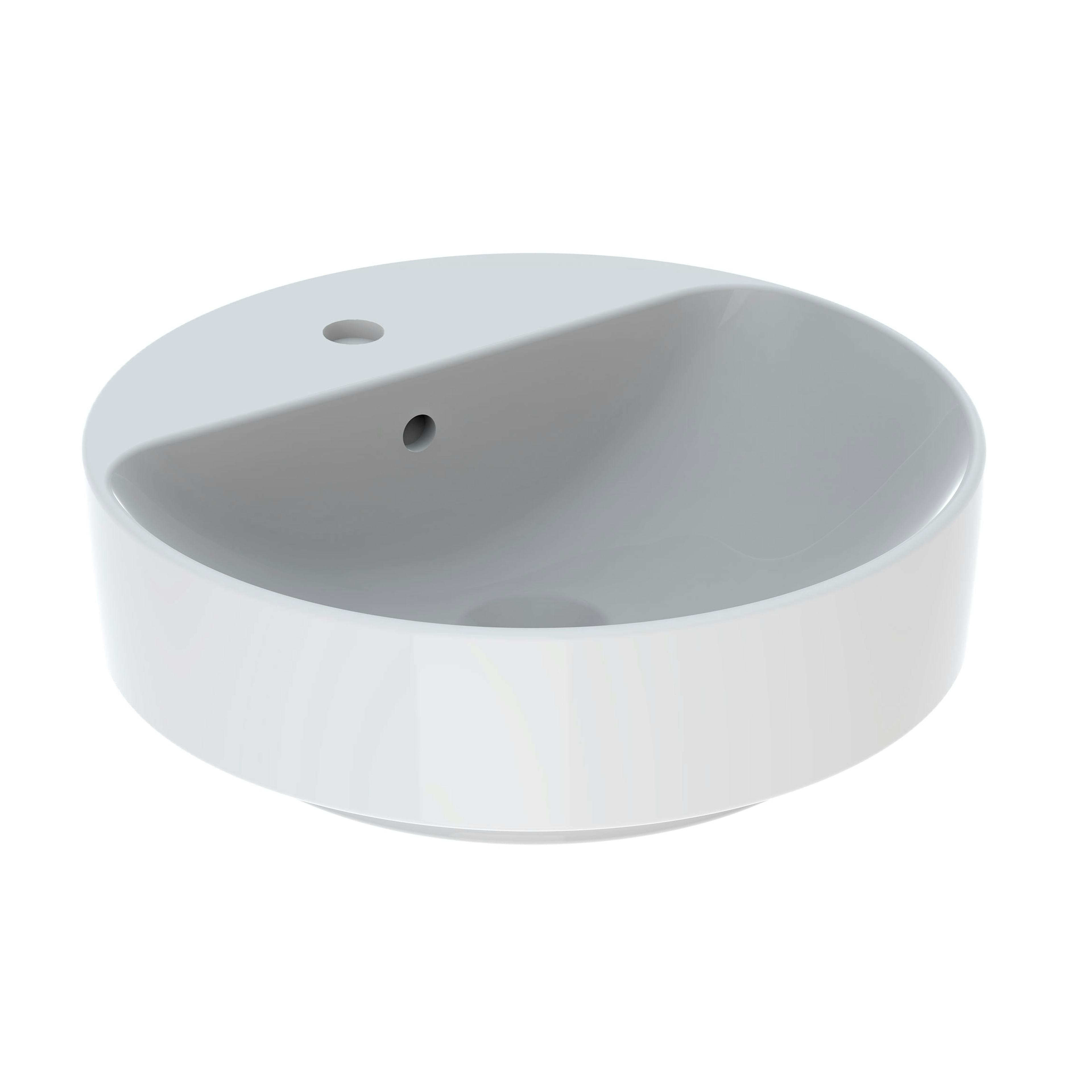 Tvättställ Geberit Variform 450 mm Lay-on Runt Kanthylla