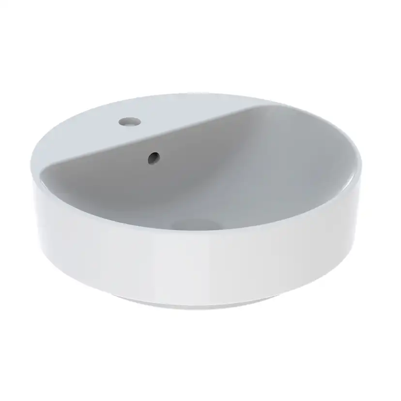 Tvättställ Geberit Variform 450 mm Lay-on Runt Kanthylla