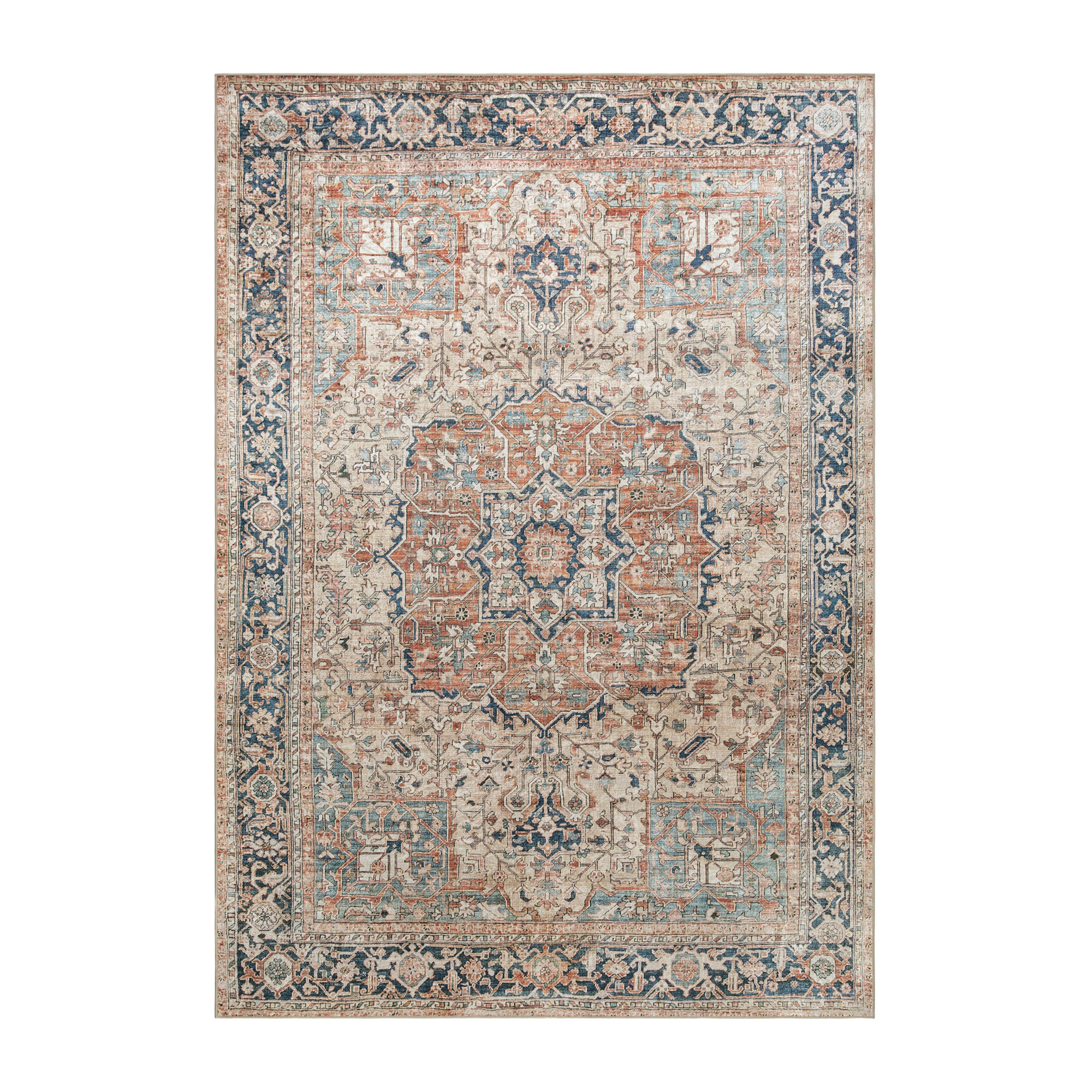 Wiltonmatta KM Carpets Amber Medallion Klassisk Lyster