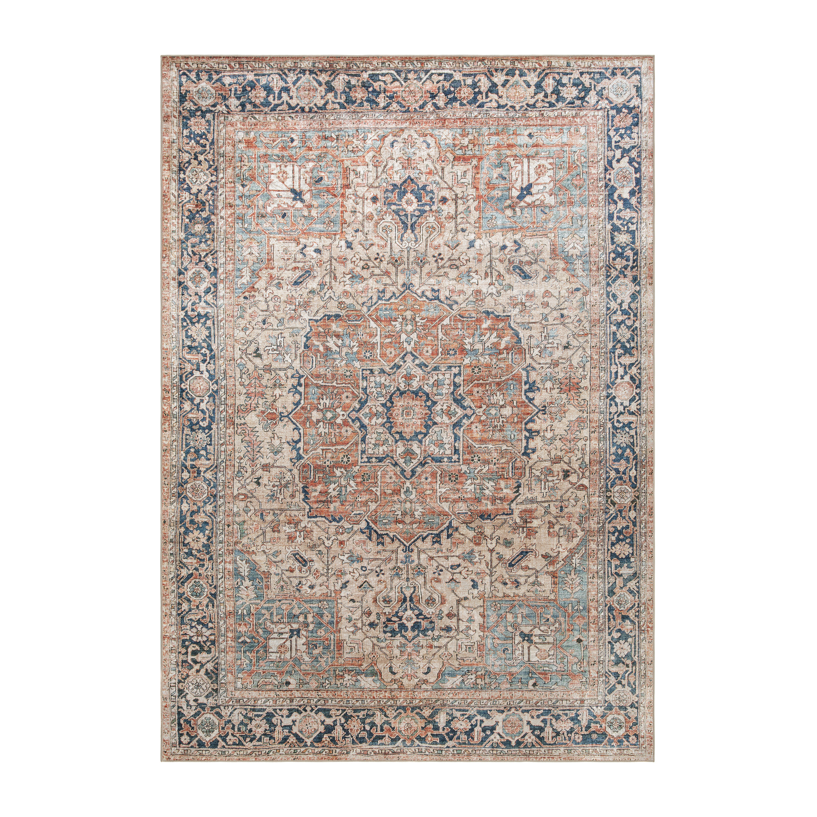 Wiltonmatta KM Carpets Amber Medallion Klassisk Lyster
