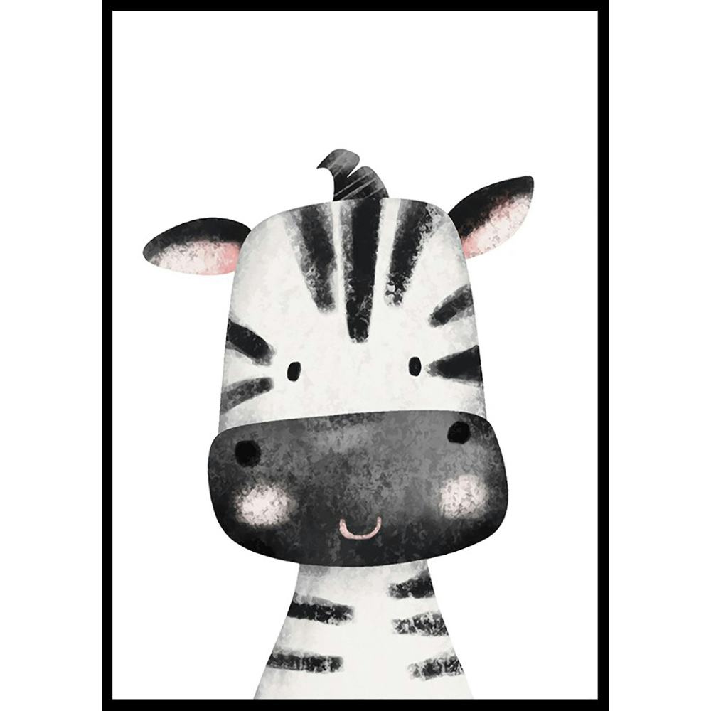 Poster Gallerix Zebra Portrait