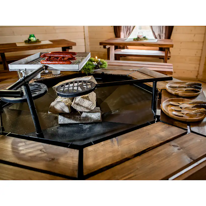 Grill Nordkapp.NU S6 med Justerbar Skorsten